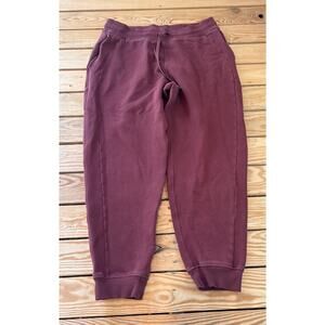 Lululemon Women’s Scuba Jogger Sweatpants Size 12 Maroon AA
